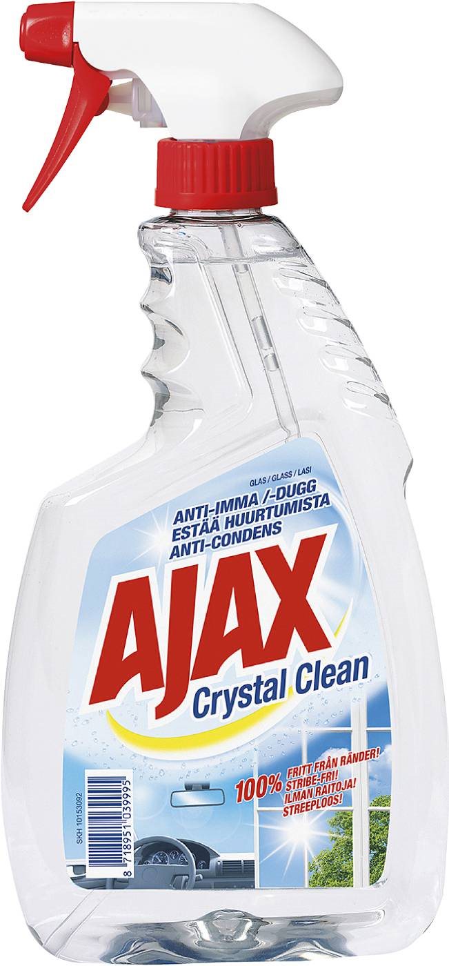 ALLRENGÖRING CRYSTAL CLEAN AJAX SPRAY GLAS 0,75L