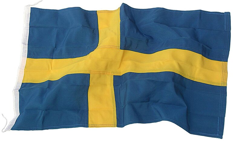 FLAGGA SVERIGE POLYESTER 150CM