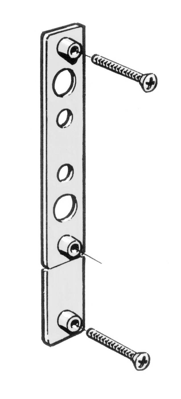 FÄSTBRICKA 5325 FIX GLANSFÖRZINKAD