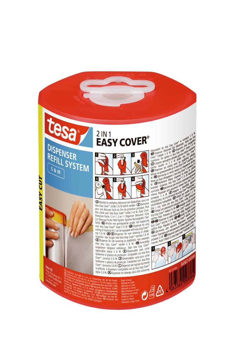 DISPENSER 56587 TESA EASY COVER S/M