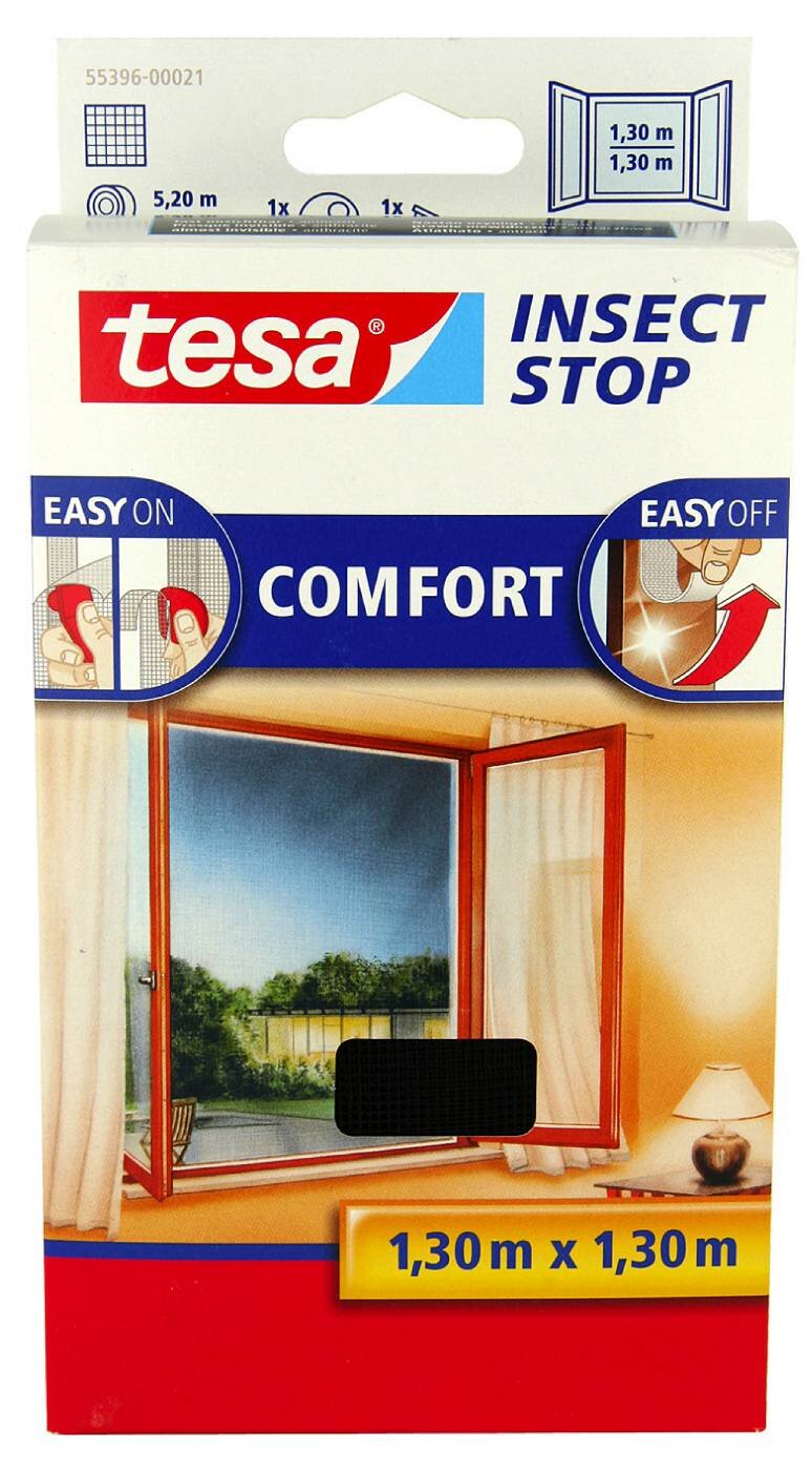 INSEKTSNÄT 55396 TESA VIT 1,3X1,3M