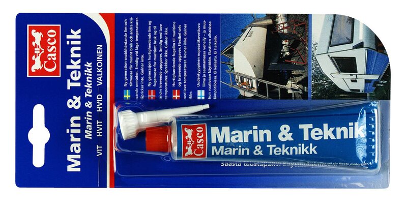 LIM- OCH FOGMASSA MARIN OCH TEKNIK 2994 CASCO VIT 40ML