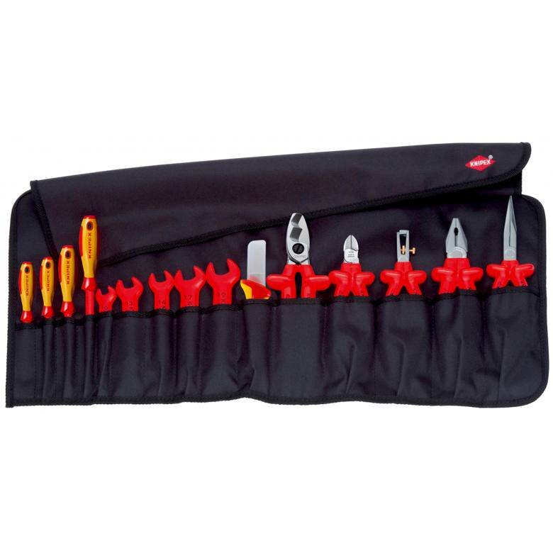 VERKTYGSETUI KNIPEX 98 99 13 FÖR ELEKTRIKER