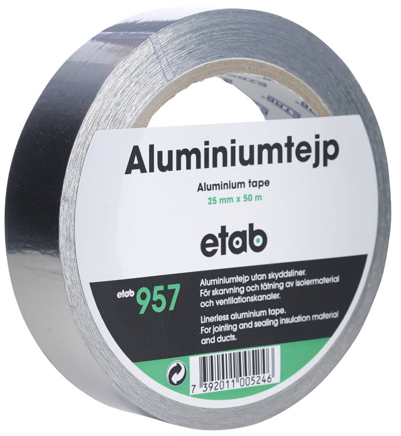 ALUMINIUMTEJP 957 ETAB 25MMX50M