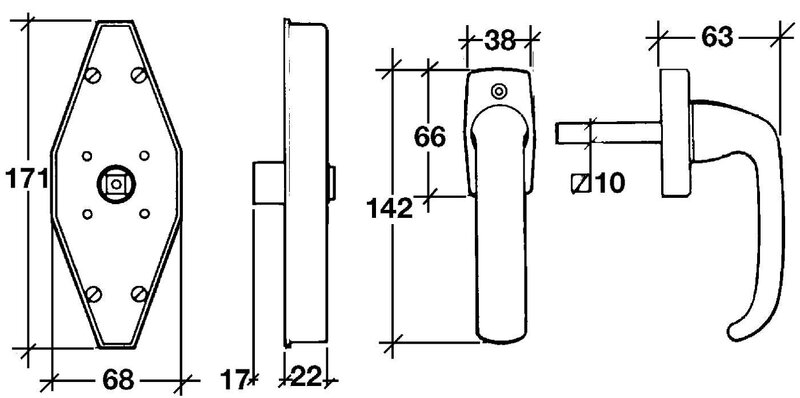 REGELLÅSHUS 575 FIX