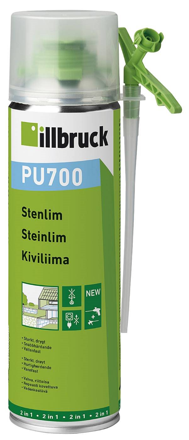 MONTERINGSLIM TREMCO PU700 STEN 500ML