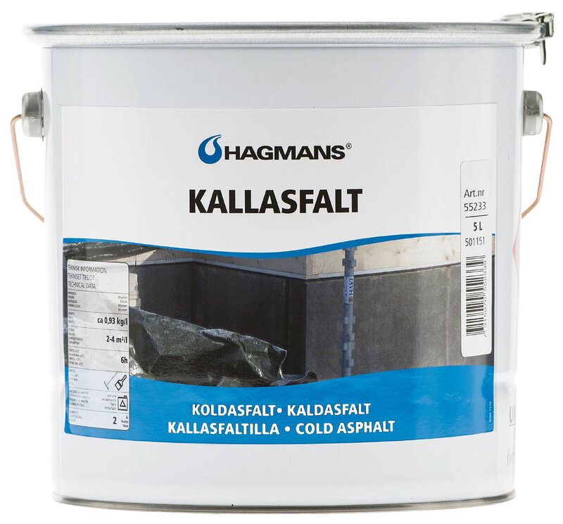 KALLASFALT 55231 HAGMANS 1L