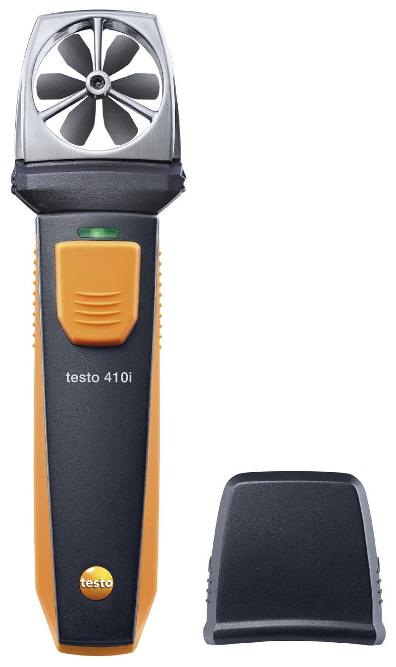 VINGHJULSANEMOMETER TESTO 410I MED BATTERI OCH PROTOKOLL