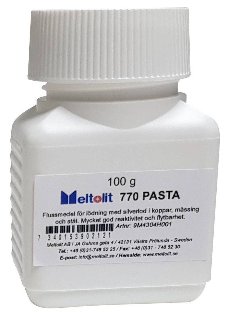 FLUSSMEDEL 770 MELTOLIT SILVER PULVER 100G