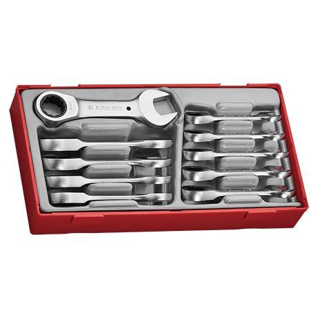 U-RINGSPÄRRNYCKELSATS STUBBY 10-19MM TENG TOOLS TT6010MRS