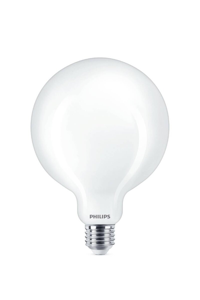 LEDLAMPA PHILIPS CLASSIC GLAS 120W G120 E27 VARMVIT FROSTAD