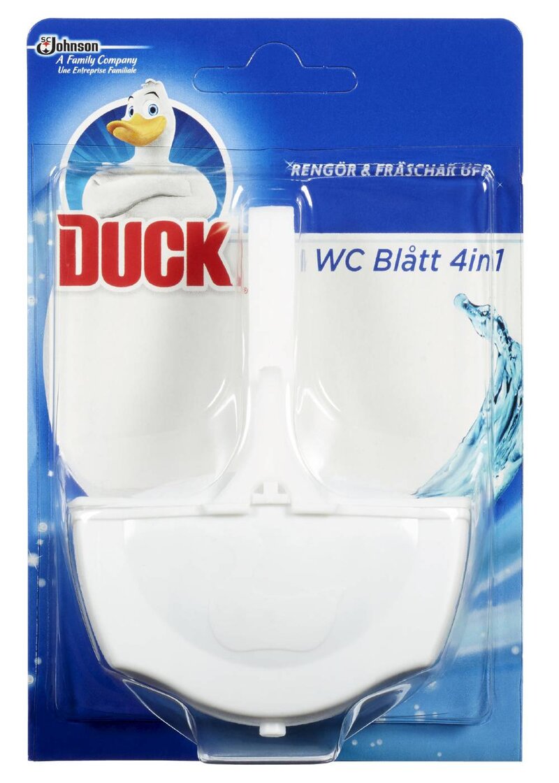 WC DUCK BLÅTT 4IN1 40GR