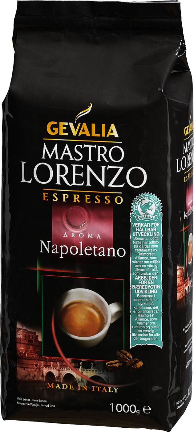 KAFFE ESPRESSO NAPOLETANO GEVALIA 1KG