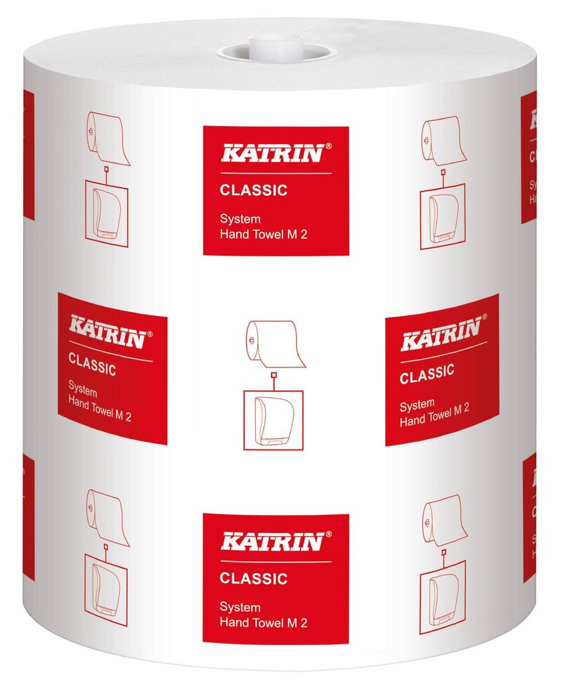 HANDDUK CLASSIC KATRIN SYSTEM TOWEL M2 2-LAGER VIT