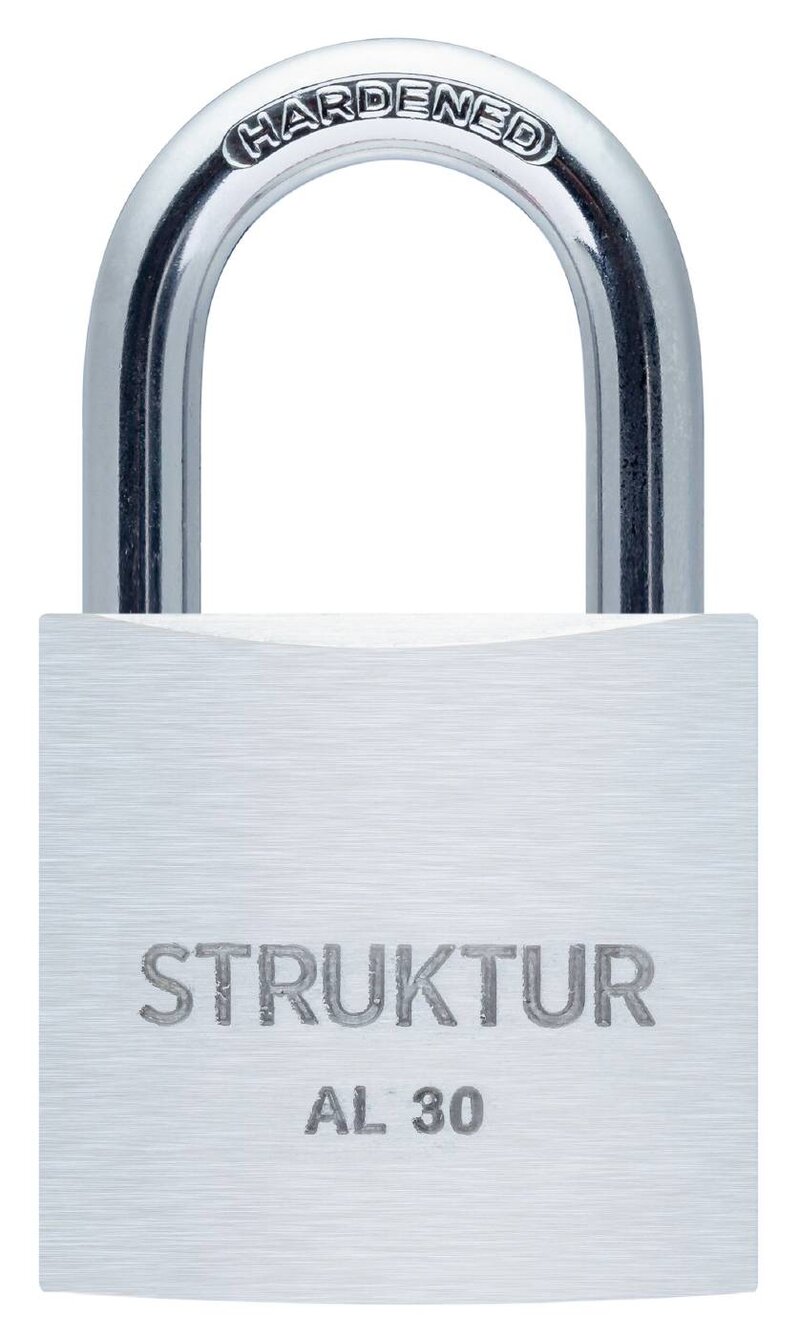 HÄNGLÅS STRUKTUR ALUMINIUM 30