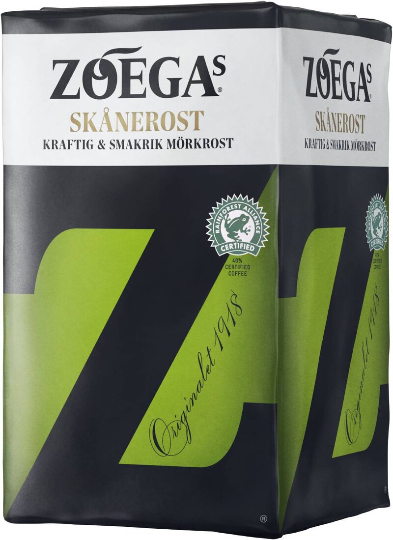 KAFFE SKÅNEROST ZOEGAS 450G