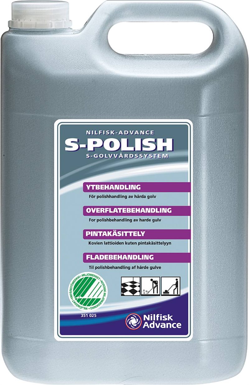 GOLVPOLISH S-POLISH NILFISK 5L