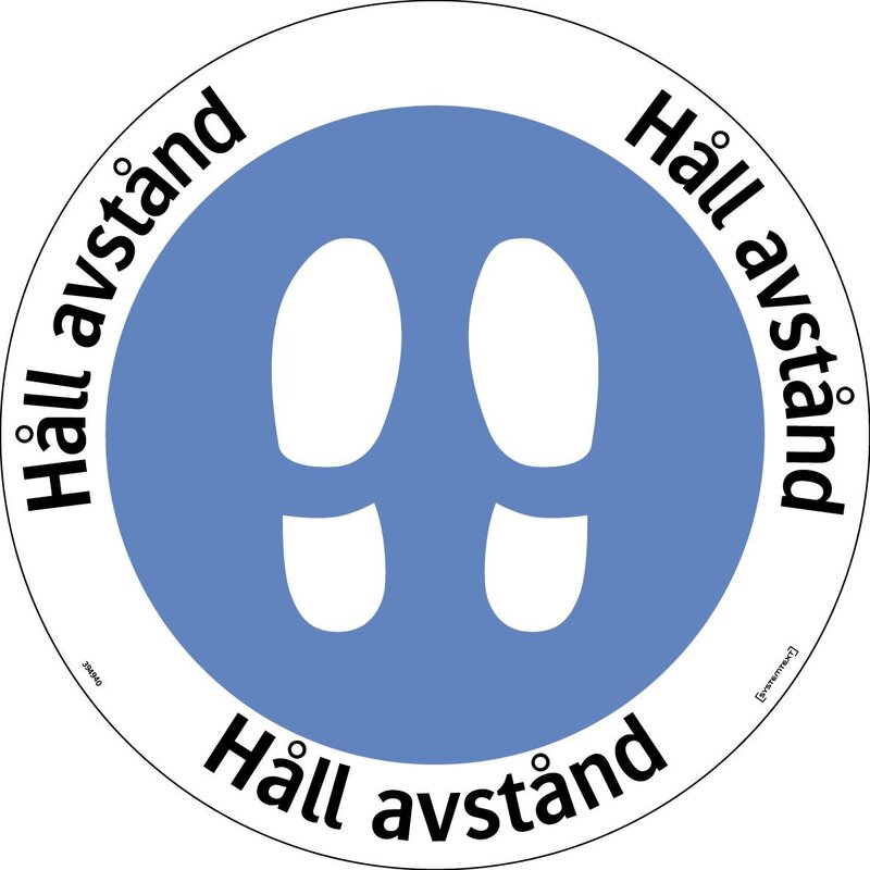 GOLVDEKAL 394940 HÅLL AVSTÅND DIAMETER 410 MM