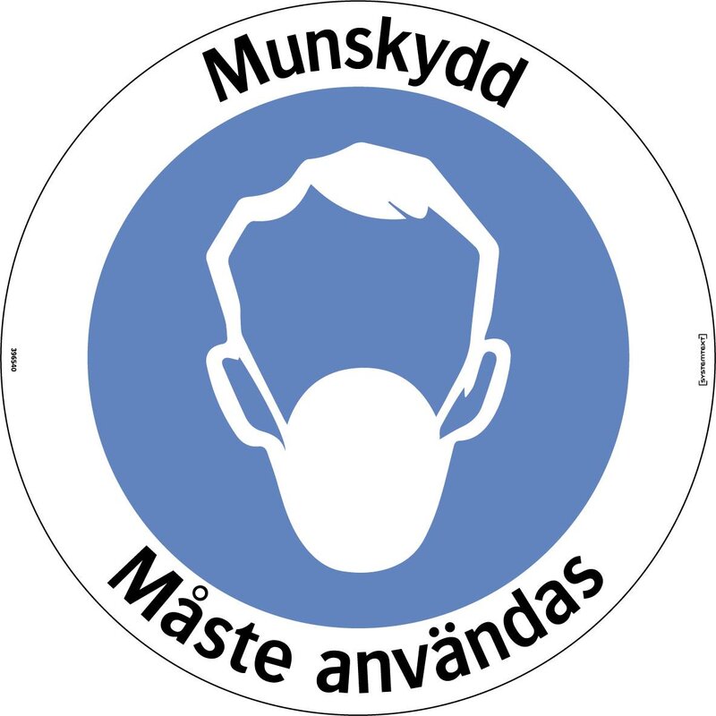 GOLVDEKAL 396540 MUNSKYDD MÅSTE ANVÄNDAS DIAMETER 410MM