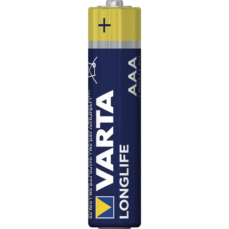 BATTERI VARTA LONGLIFE ALKALISKT LR03 AAA 1,5V