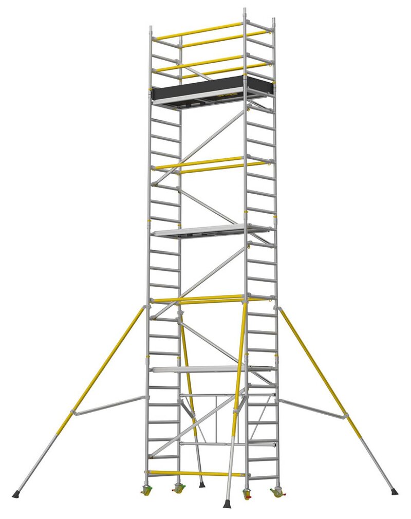 HANTVERKARSTÄLLNING FT-750 SKYDDSRÄCKESPAKET W.STEPS