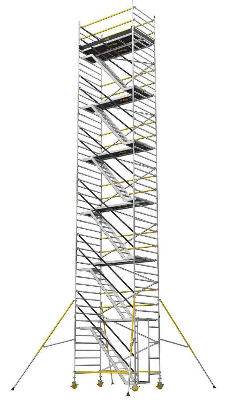 TRAPPSTÄLLNING ST-1400 PÅBYGGNADSPAKET W.STEPS